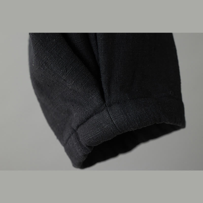 Buddha Stones冬用 レディース コットン サーマル フリース裏地 アンクル丈 パンツ ポケット付き - image 10