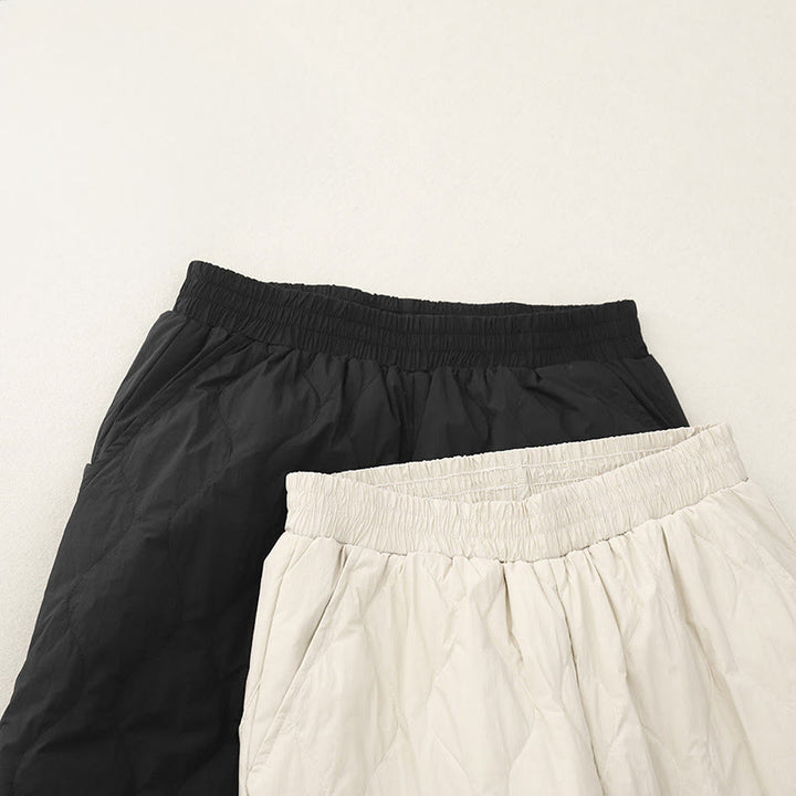 Buddha Stones冬用 無地 レディース コットン サーマルパンツ ポケット付き - image 13