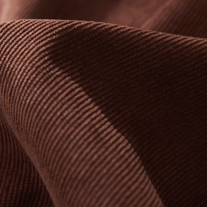 Buddha Stones刺繍の花柄レースアップデザイン長袖ミディドレス（ポケット付き） - image 2