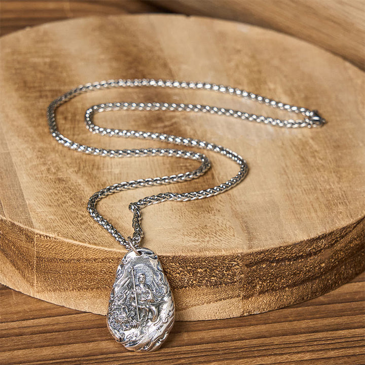 Buddha Stones 銅製地蔵菩薩慈悲ペンダントネックレス - image 10