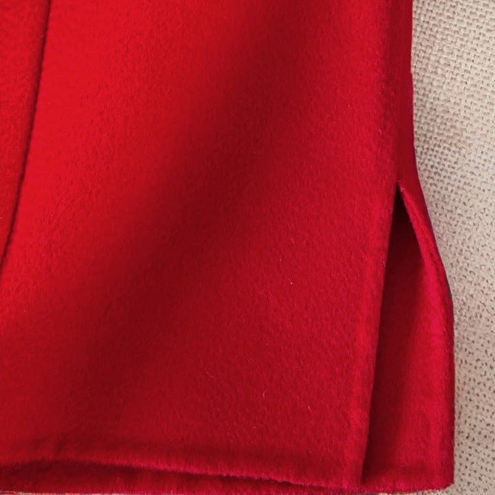 Buddha Stones冬 刺繍 ボタン デザイン 長袖 レディース コットン ジャケット ポケット付き - image 10