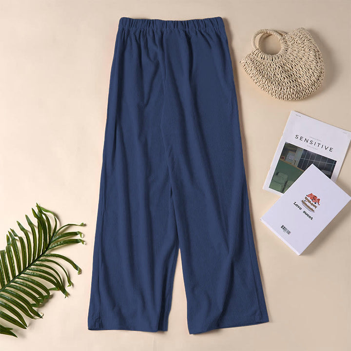 Buddha Stonesカジュアルコーデュロイストレートレッグレディースパンツ（ポケット付き） - image 28