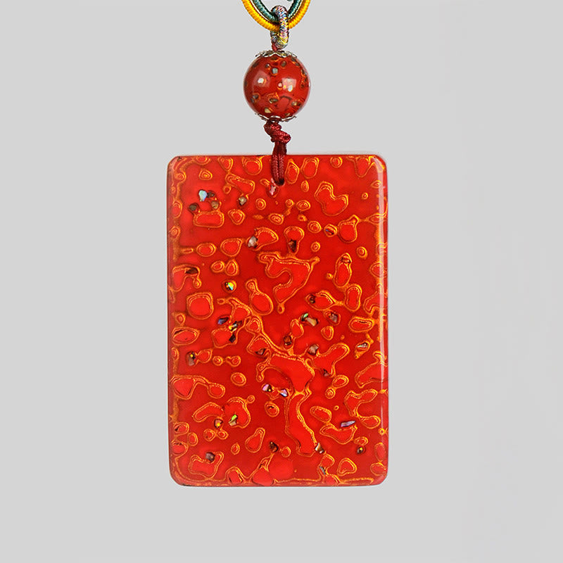 Buddha Stones手作り漆工芸 白檀 守護ペンダントネックレス - image 10