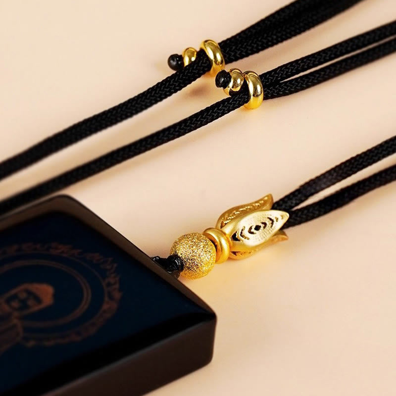 Buddha Stones十二支誕生仏福文字 漆工芸 白檀 ペンダントネックレス - image 25