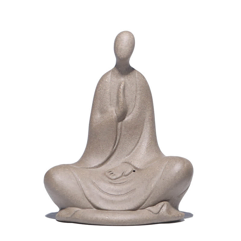 Buddha Stones無形の仏祈り 陶器 禅 室内装飾 5*2.5*5.3cm - image 5