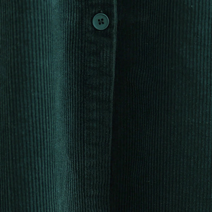 Buddha Stonesピュア コロ ボタン ノースリーブ ミディドレス ポケット付き - image 11