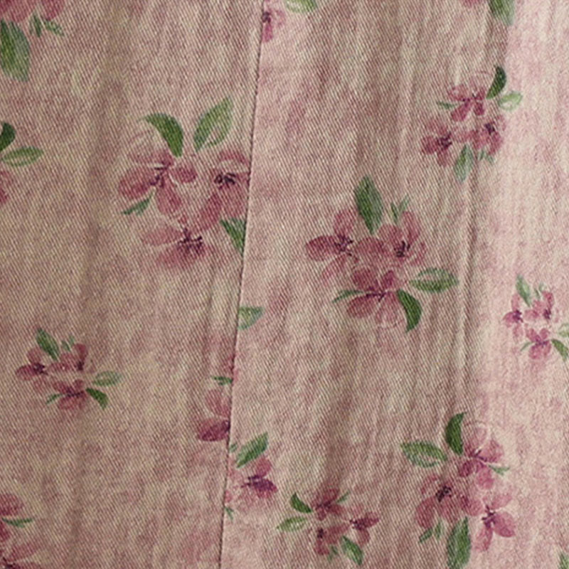 Buddha Stonesレディース 長袖 サーマル コットン プリント 花柄 ジャケット ポケット付き - image 7