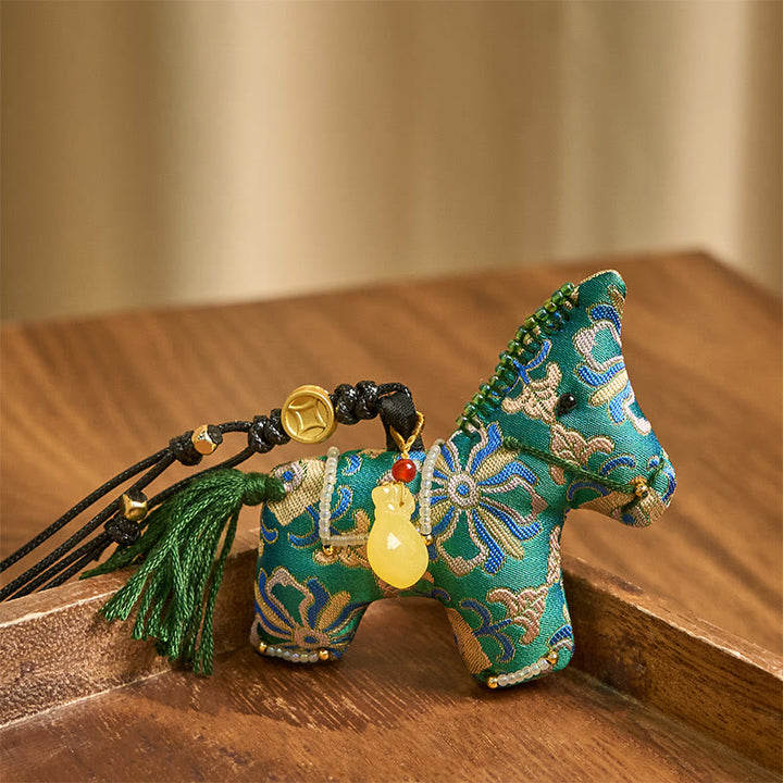 Buddha Stones午年歌錦絹四面宝飾 - image 2