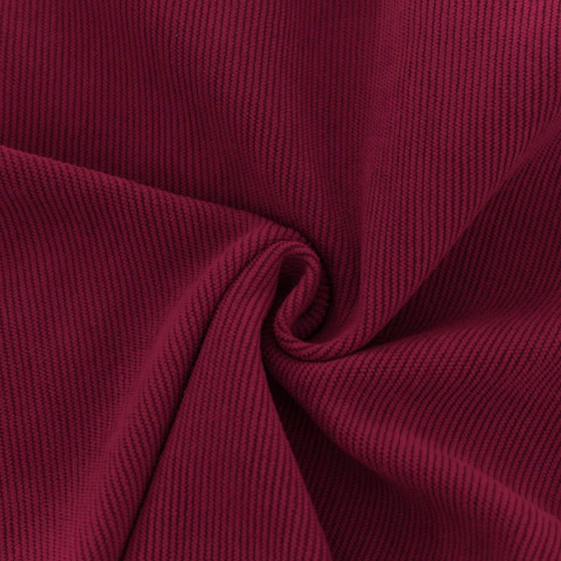 Buddha Stonesレディース パッチワーク コットン コーデュロイ フリース裏地 ワイドレッグパンツ ポケット付き - image 39