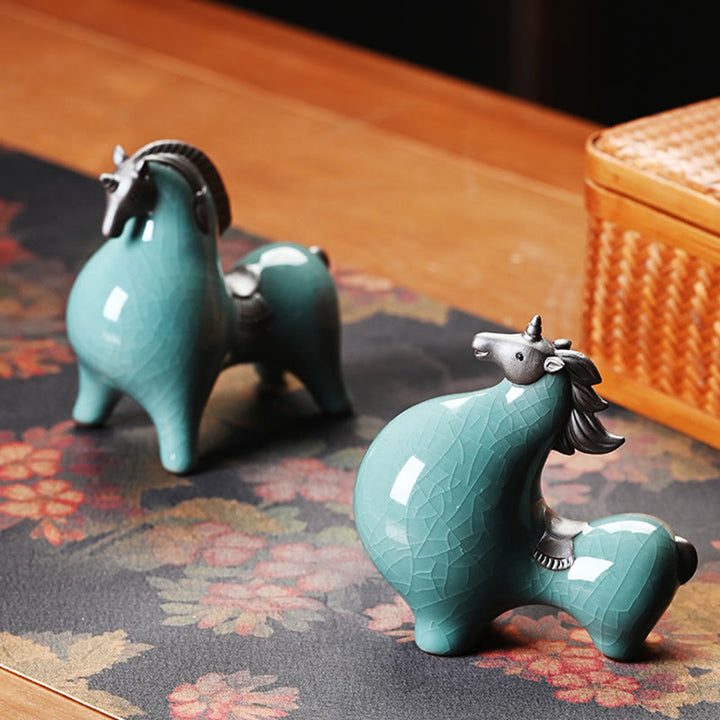 Buddha Stones午年 陶器 自由 デスクトップ ホームデコレーション - image 16