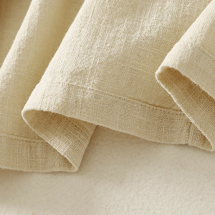 Buddha Stonesプレーンチャイニーズフロッグボタン 長袖 レディース コットン 禅服 シャツ - image 15