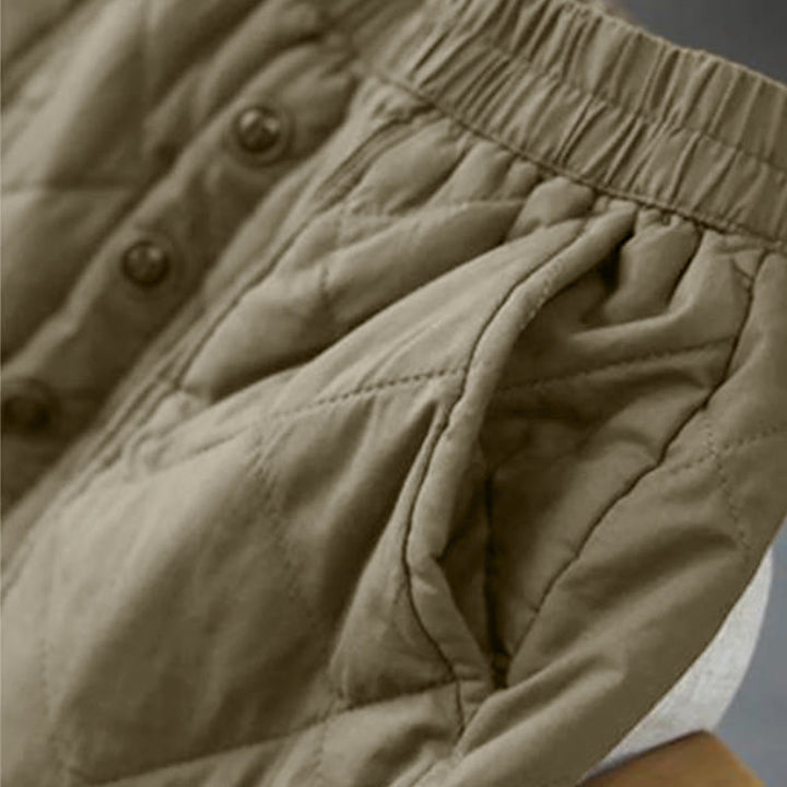 Buddha Stonesレディース 無地 コットン パッド入り サーマル 7-8丈 スカート ポケット付き - image 6