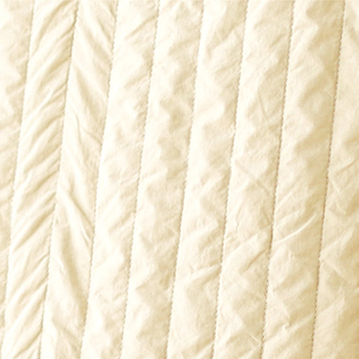 Buddha Stonesレディース スタンドカラー シンプルデザイン 長袖 サーマルコットンジャケット ポケット付き - image 13