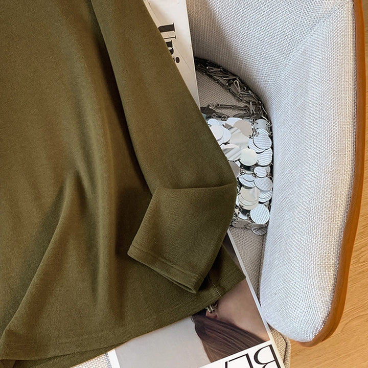 Buddha Stones春の無地スタンドカラーフロッグボタンデザインレディースコットン長袖シャツ - image 21