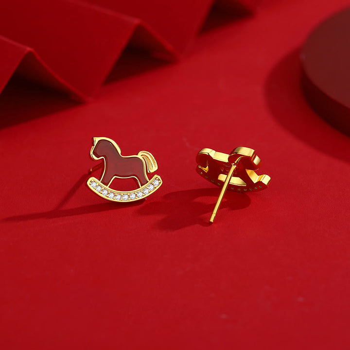 Buddha Stones925スターリングシルバー 干支 午年 赤瑪瑙 落ち着いたネックレスペンダント - image 18