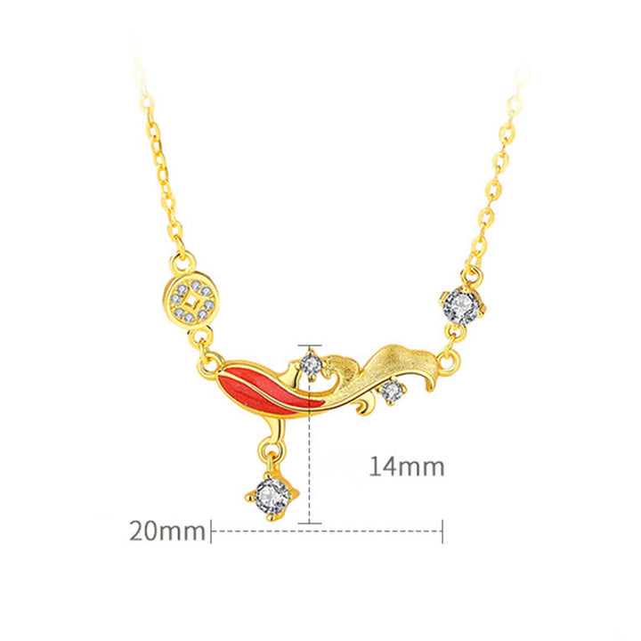 Buddha Stones925スターリングシルバー鯉デザイン赤紐良縁祈願ブレスレット - image 9