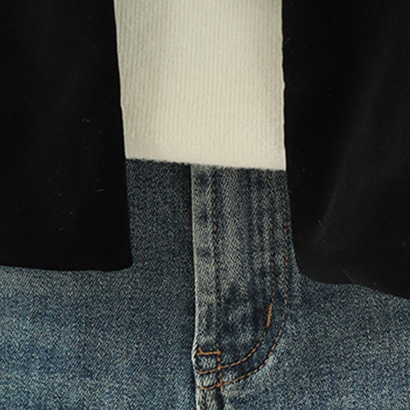 Buddha Stonesの白い花の刺繍模様のレディースノースリーブベストウエストコート - image 10