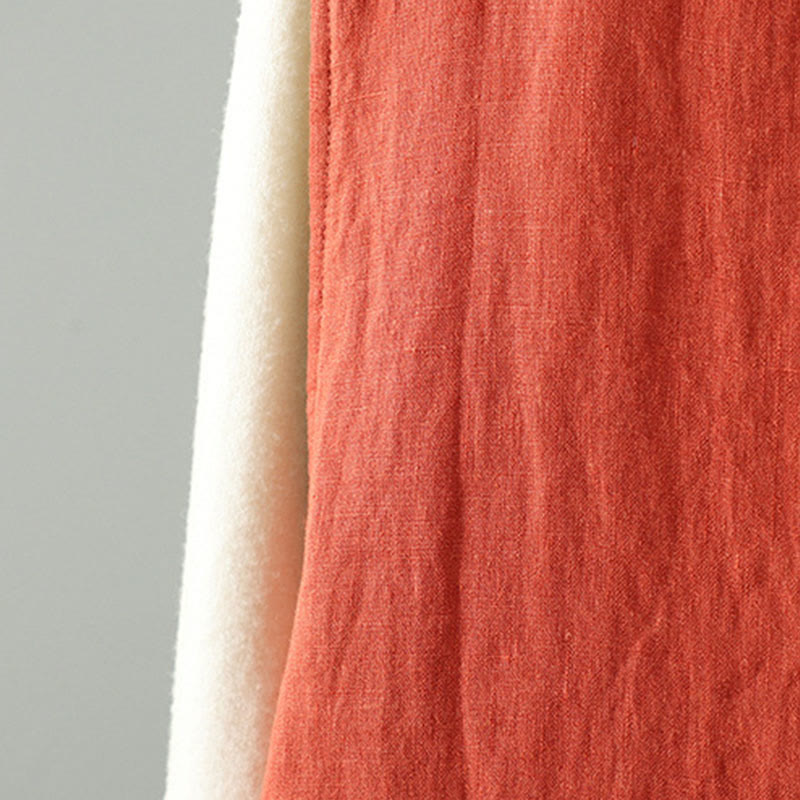 Buddha Stonesの花柄Vネックフロッグボタンレディースノースリーブベストウエストコート - image 10