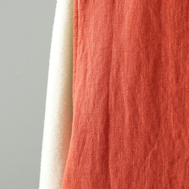 Buddha Stonesの花柄Vネックフロッグボタンレディースノースリーブベストウエストコート - image 10