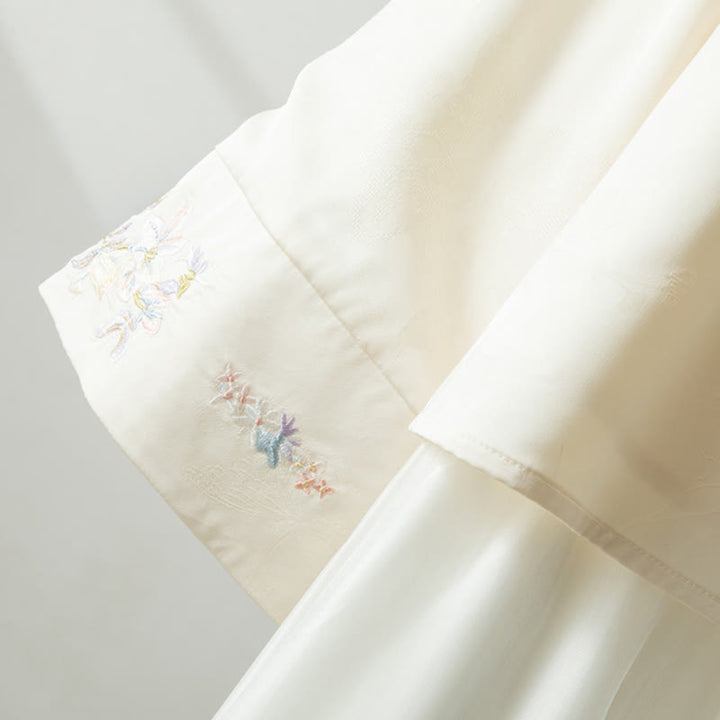 Buddha Stones秋の花刺繍 カエルボタンデザイン 長袖 レディース ジャケット - image 5