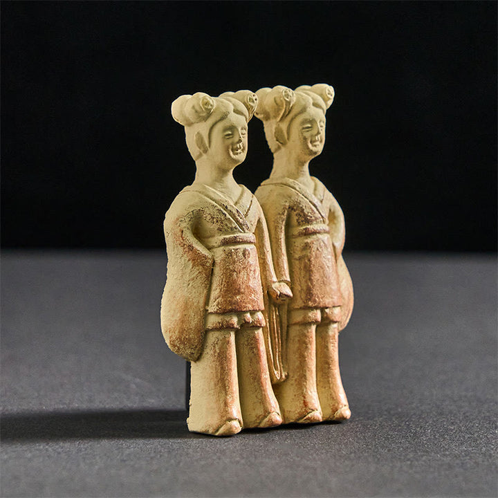 Buddha StonesFU犬 双子仏 スクエアディンデザイン 冷蔵庫用マグネット ホームデコレーション - image 7