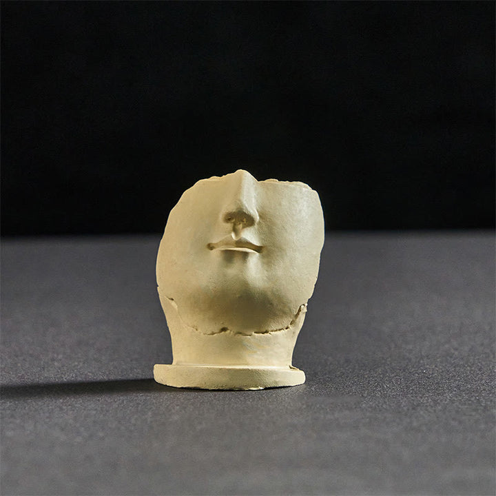 Buddha StonesFU犬 双子仏 スクエアディンデザイン 冷蔵庫用マグネット ホームデコレーション - 半面仏 5*4*2cm（裏面マグネット付き） - image 11