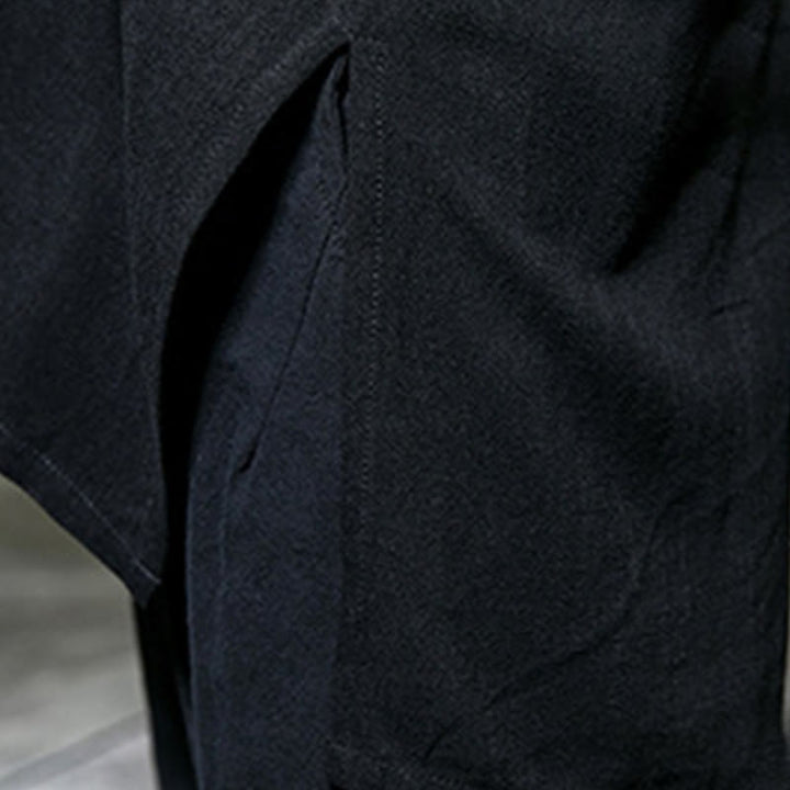 Buddha Stones龍鳳凰前開き長袖ジャケットメンズコットン着物 - image 8