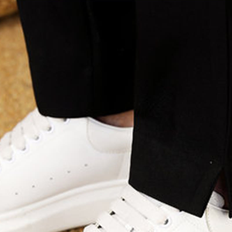 Buddha Stones 2点セット 唐装 カエルボタン メンズ ウェーブ 長袖 シャツ パンツ 衣装セット - image 22