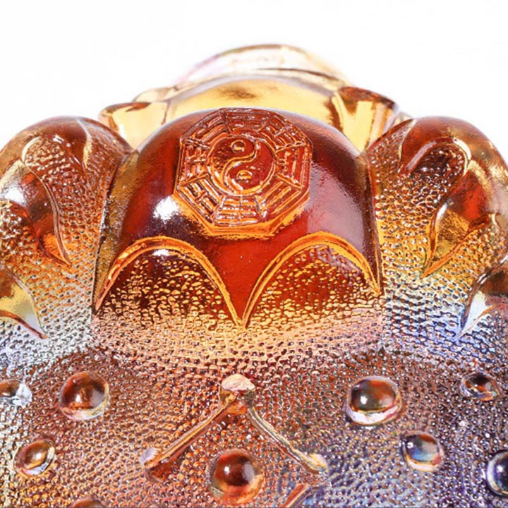 Buddha Stones風水 カエルコイン 手作り 琉璃水晶 アートピース 富 家庭 オフィス 装飾 - image 11