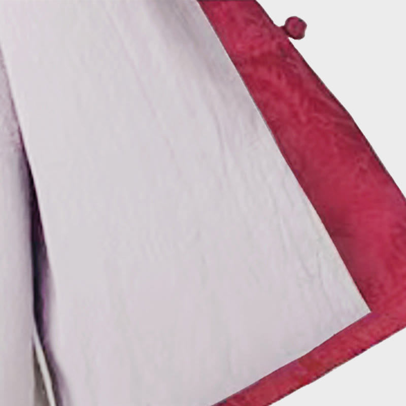 Buddha Stonesフロッグボタン 長袖 コットン ジャカード レディース シャツ パンツ ポケット付き - image 13