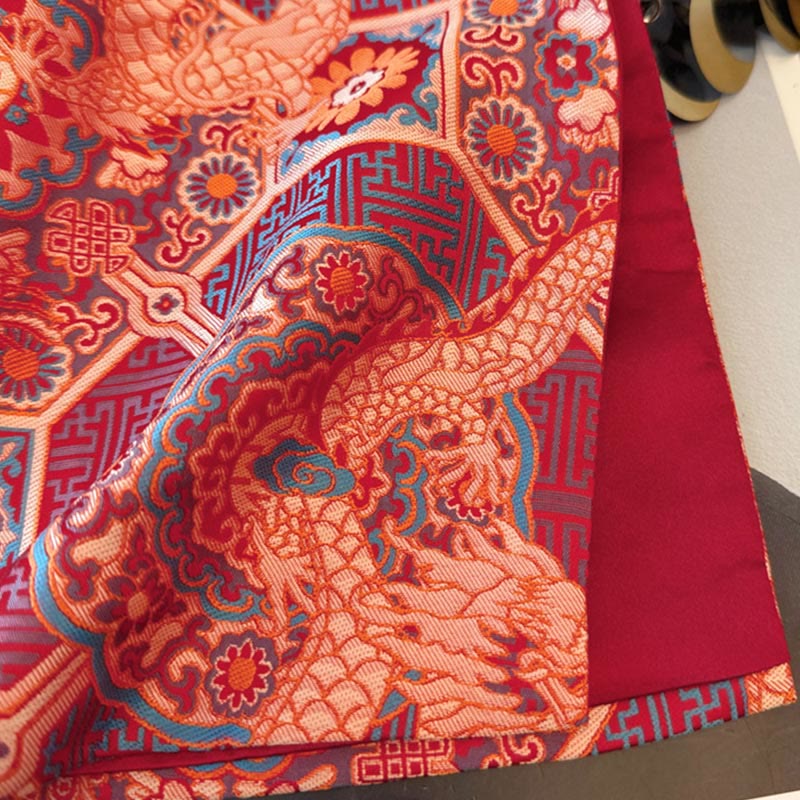 Buddha Stonesカエルボタン 龍の花 竹 ジャカードデザイン レディース ベスト ウエストコート シャツ - image 7