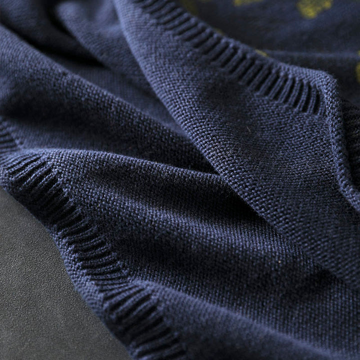 Buddha Stonesひまわり柄 モックネック 長袖 レディース コットンセーター - image 11