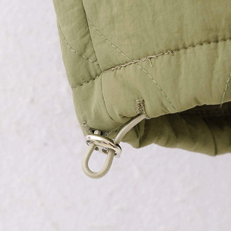 Buddha Stonesレディース プレーン 伸縮性カフデザイン ドローストリング 保温性 厚手パンツ ポケット付き - image 20