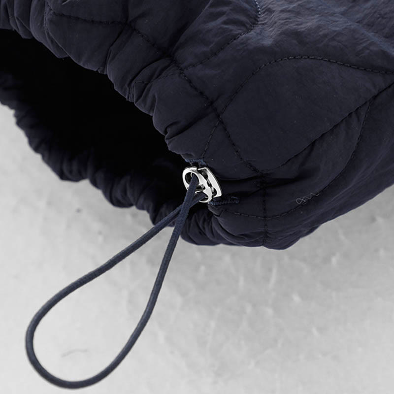 Buddha Stonesレディース プレーン 伸縮性カフデザイン ドローストリング 保温性 厚手パンツ ポケット付き - image 8