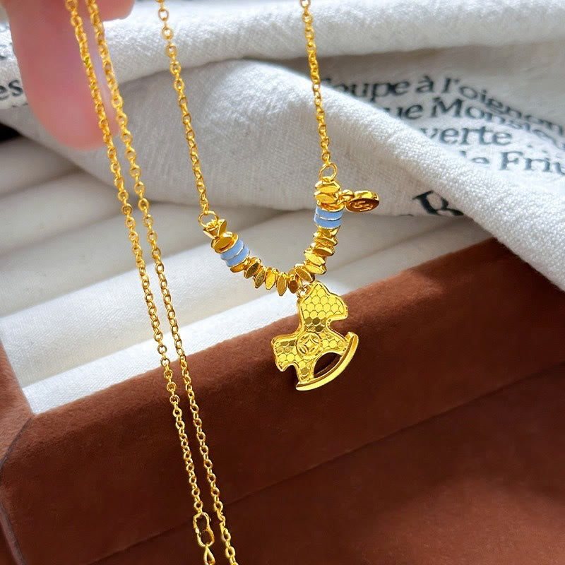 Buddha Stones金運 午年 銅製 バランス 幸運 ネックレス ペンダント - image 4