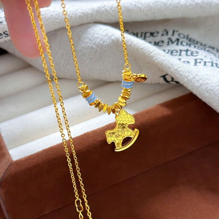 Buddha Stones金運 午年 銅製 バランス 幸運 ネックレス ペンダント - image 4