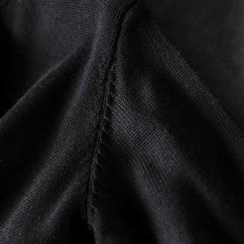 Buddha Stones無地ニット カラフルボタンデザイン コットン レディース 長袖カーディガン セーター - image 5