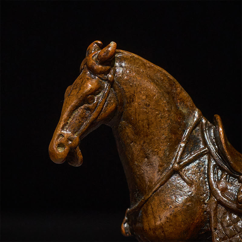 Buddha Stones古代馬年 合金製 ホームデコレーション 7.5*2.6*7 cm - image 7