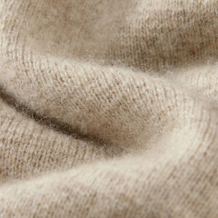 Buddha Stones冬用 無地 中国風 カエルボタン メンズ ウール 長袖 セーター - image 12