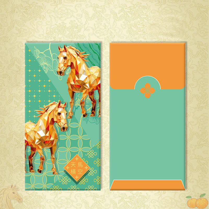 Buddha Stones6個 マルチカラー 中国製 赤封筒 金持ちになる 午年 2026 新年 - 6個大胆で高揚する想像力 - image 17