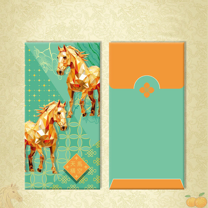 Buddha Stones6個 マルチカラー 中国製 赤封筒 金持ちになる 午年 2026 新年 - 6個大胆で高揚する想像力 - image 17