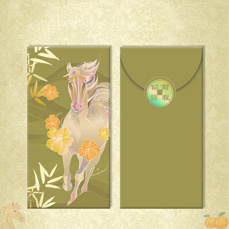 Buddha Stones6個 マルチカラー 中国製 赤封筒 金持ちになる 午年 2026 新年 - 6個 明るく成功する未来 - image 16