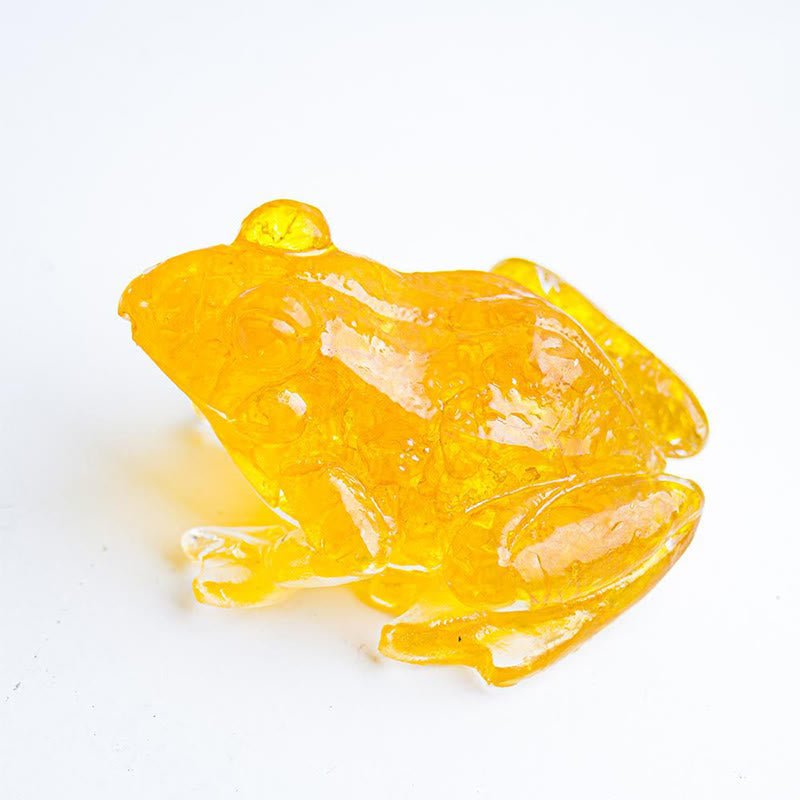 Buddha Stonesクリスタル ドリップ 樹脂 小さなカエル 情熱 装飾 像 - image 35