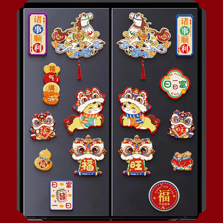 Buddha Stones年 冷蔵庫 マグネット バック 祝福 飾り - image 13