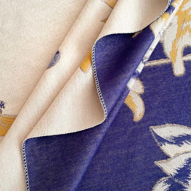 Buddha Stones、秋の蓮、鯉、トンボ柄、心地よいスカーフショール - image 11