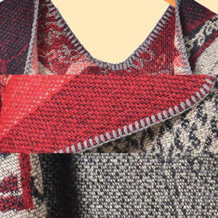 Buddha Stones冬鯉波模様 暖かくて心地よいスカーフ ショール - image 7