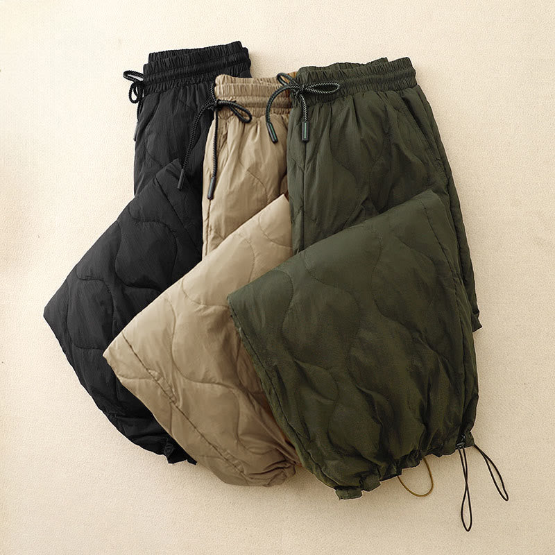 Buddha Stones冬用 曲線ライン 暖かい レディース 足首丈 ポケット付きパンツ - image 17