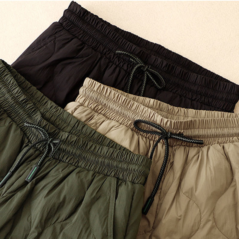 Buddha Stones冬用 曲線ライン 暖かい レディース 足首丈 ポケット付きパンツ - image 18