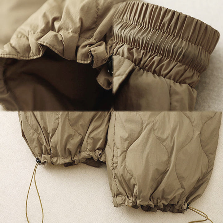 Buddha Stones冬用 曲線ライン 暖かい レディース 足首丈 ポケット付きパンツ - image 7