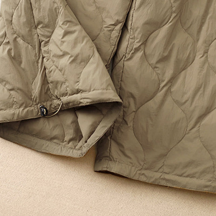 Buddha Stones冬用 曲線ライン 暖かい レディース 足首丈 ポケット付きパンツ - image 4